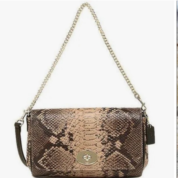 Coach Snake Mini Ruby Crossbody Handbag - Picture 2 of 7